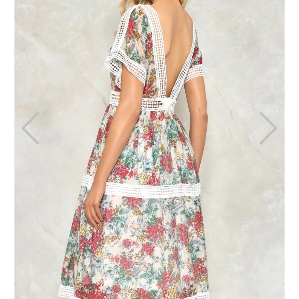 Nasty Gal Floral Dress.